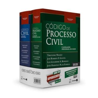 Imagem de Combo Código Civil E Processo Civil - Legislação Processual Em Vigor