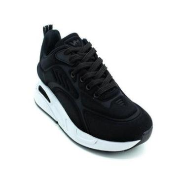 Imagem de Tênis Feminino Via Marte 22-11401 - Preto-Feminino