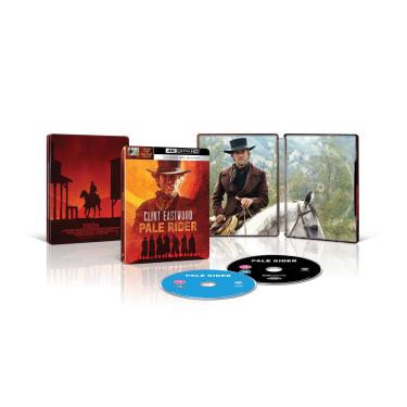 Imagem de Pale Rider 40th Anniversary Steelbook [4K Ultra HD] [1985] [Blu-ray] [Region Free]
