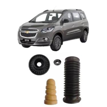 Imagem de Kit Batente Coxim Amortecedor Dianteiro GM Spin - Jepaflex