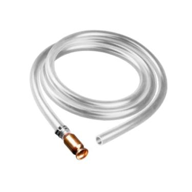 Imagem de Generic Mangueira de sifão autoescorvante, bomba de transferência de óleo e combustível, tubo de PVC multiuso para tanque de peixes, bomba de gasolina com, 3 Metros