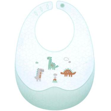 Imagem de Babadores Buba De Silicone Com Pega Migalhas E Estojo