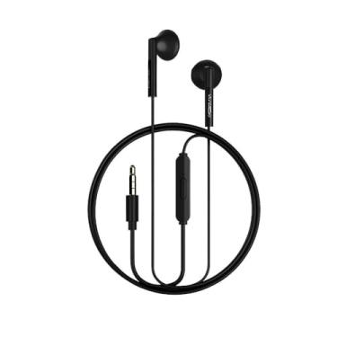 Imagem de Kit com 2 Fones de Ouvido com Microfone Integrado para Chamadas Claras, cor Preta, Entrada P2 com Som Premium e Conforto