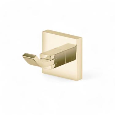 Imagem de Cabide Para Banheiro Dourado Brilho 