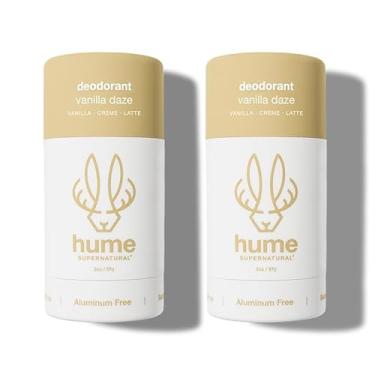 Imagem de Hume Supernatural Desodorante sem alumínio para mulheres e homens - seguro para peles sensíveis - probiótico, à base de plantas, sem bicarbonato de sódio, Aloe e flor de cacto, antisuor, manchas e