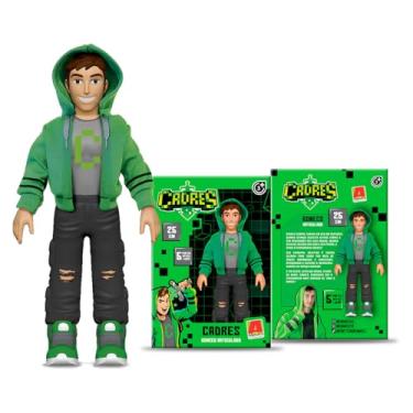 Imagem de Bonecoo Mine Youtuber Cadres Articulado De Vinil 22cm Craft