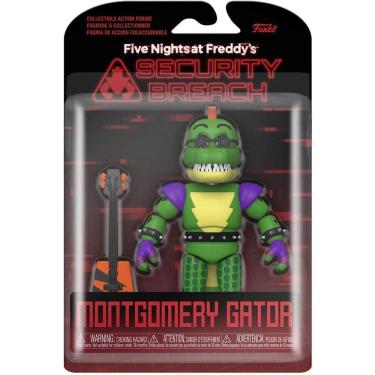 Imagem de Boneco de ação Funko Five Nights at Freddy`s Montgomery Gator