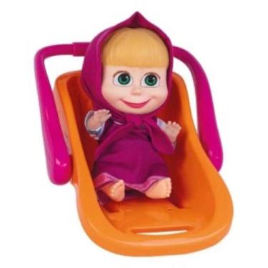 Imagem de Boneca Masha e o Urso Passeio com Bebê Conforto Brinquedo Cotiplás