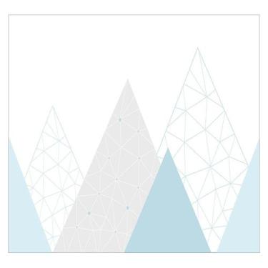 Imagem de Papel de Parede Adesivo Infantil Montanhas Bebe Quarto - 523pcp - Allo