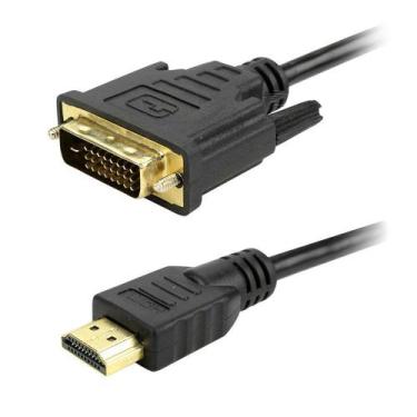 Imagem de Cabo DVI 24+1 X HDMI 3 Metros Chip SCE 018-8703 - ChipSCE