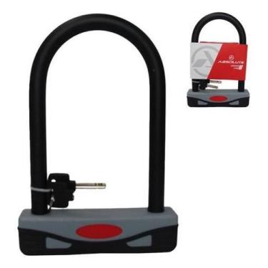 Imagem de Cadeado U-Lock Trava Absolute Urban Reforçado Bike Moto