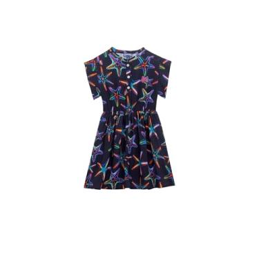 Imagem de Vilebrequin Vestido longo de viscose para meninas (bebê/criança pequena), Azul marinho, 8 Anos