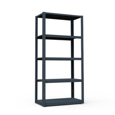 Imagem de Estante De Aço Office - Nk 2101 - Nilko, Cinza Vulcan