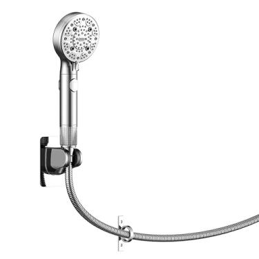 Imagem de SEACITY Chuveiro RV com mangueira, chuveiro de 9 modos de alta pressão com interruptor liga/desliga, chuveiro filtrado, cabeça de chuveiro para trailer/campistas, trailer de viagem, motorhome para