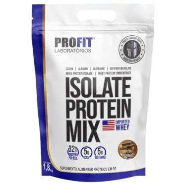 Imagem de Whey Isolate Protein Mix 1,8kg Refil Sabores - Profit (Refil, CHOCOLATE COM PASTA DE AMENDOIM)