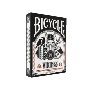 Imagem de Viking-Themed Bicycle Playing Cards: Premium Poker & Collection Deck with Norse Saga & Shield Imagery. Limited Edition, Ideal for Adults, Card Collectors, Norsemen & Valhalla Enthusiasts