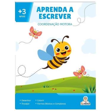 Imagem de Aprenda a escrever: coordenação motora - Blu Editora, 3