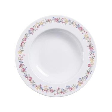 Imagem de Prato Fundo Tramontina Dalina 23cm Em Porcelana Decorada