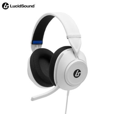 Imagem de LucidSound LS10P Gen 2 Wired Gaming Headset for PlayStation - White, quick-access audio controls, designed for comfort, premium audio, flip-to-mute boom mic, PC compatible