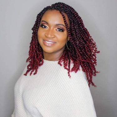 Imagem de Passion Twist Hair LOSMOEER, pré-torcido, 30 cm, 8 pacotes