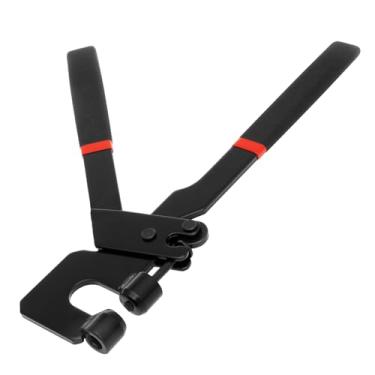 Imagem de Alicate de grampo de quilha, alicate de aço leve de 30,5 cm, perfurador de corte de arco preciso e eficiente, braçadeira de conexão para ferramenta de instalação decorativa de teto DIY, alça