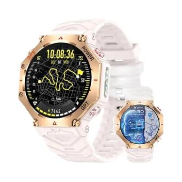 Imagem de Relógio Inteligente GPS Masculino Resistente À Água Com Chamadas Bluet