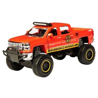 Imagem de Miniatura Carro Monster Silverado 1500 Z71 2014 Vermelho Maisto 25205