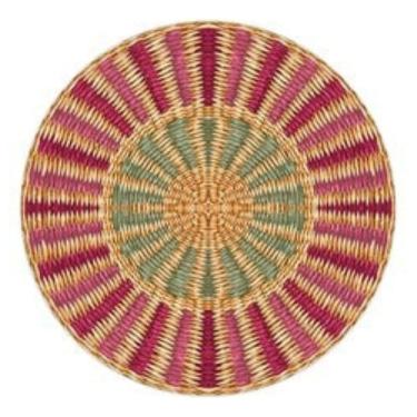 Imagem de Capa De Sousplat Orquídea 534228 2Und 35Cm Belchior