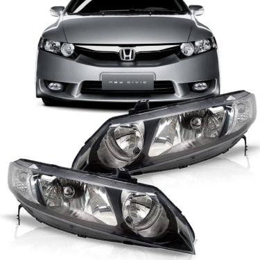 Imagem de Farol new civic honda ano 2006 2007 2008 2009 2010 2011