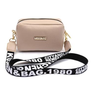 Imagem de Shoulder bag Bolsa feminina Transversal Ouro - Franca bags, Nude