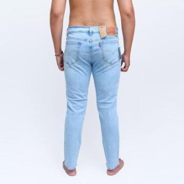 Imagem de Calça Jeans Levi's Masculina 511 Slim - Lavagem Clara Sólida-Masculino