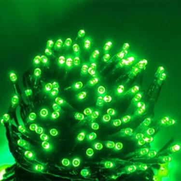 Imagem de Pisca-Pisca LED 10 Metros com 100 Lâmpadas | Cordão Decorativo 110V com 8 Modos de Luz | Ideal para Natal, Árvores, Quartos, Festas e Ambientes Internos (Verde)