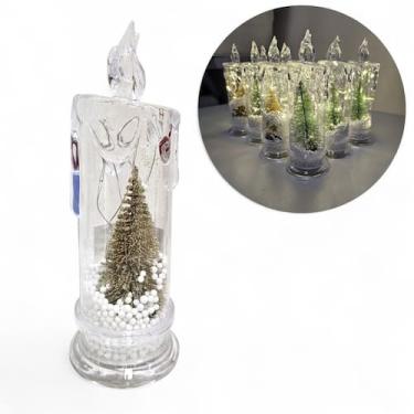 Imagem de Vela Decorativa De Led Arvore Natal 18cm Enfeite De Natal - MultiA, Do