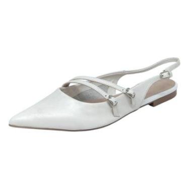 Imagem de Sapatilha Feminino Slingback Moderno e Conforto Lia Line-Feminino