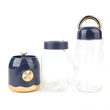 Imagem de Mini Liquidificador Portátil Shake 6 Laminas 3 em 1 Portátil (AZUL)