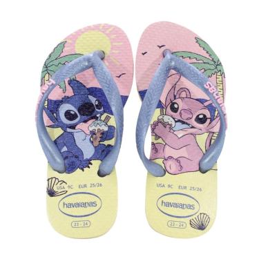 Imagem de Chinelo Infantil Havaianas Kids Slim Disney Buttercream