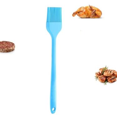 Imagem de Pincéis de silicone para regar, escova de cozinha resistente ao calor para molho de manteiga com óleo, escova de alimentos para churrasco, churrasco, cozinha, assar, cozinhar