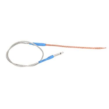 Imagem de RiToEasysports Captador de Guitarra Premium Metal Piezo Elétrico Acústico Clássico para Guitarristas Prata Azul