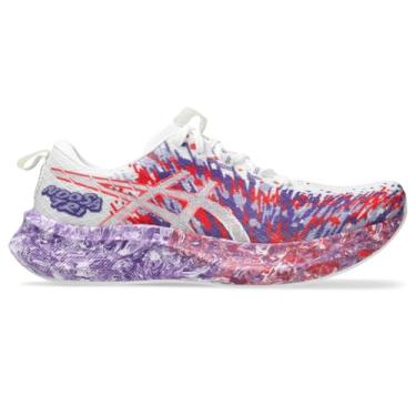 Imagem de ASICS Noosa TRI 16 Tênis de corrida masculino, Branco/roxo Edo, 44