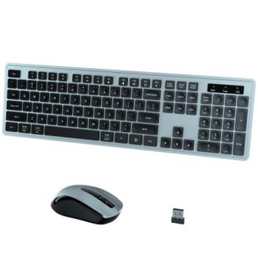 Imagem de Combinação de teclado e mouse sem fio COVEVA Water-Dropping