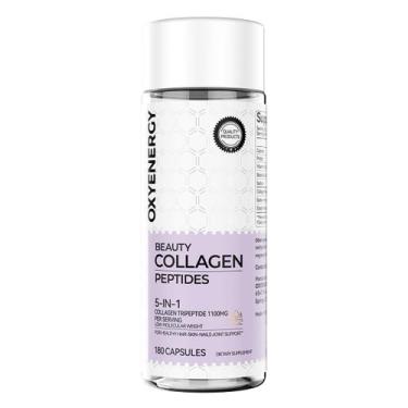 Imagem de Cápsulas de peptídeos de colágeno OxyEnergy 1100mg com biotina e Vit C