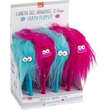 Imagem de Caneta Gel, BRW, Divert Gel, Crazy, Apagável, 0,7 mm, Sortido, Display com 12