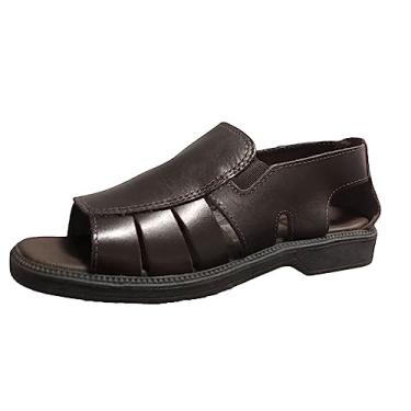 Imagem de Sandália Masculina Itapua Couro 1602Z18 Marrom 39