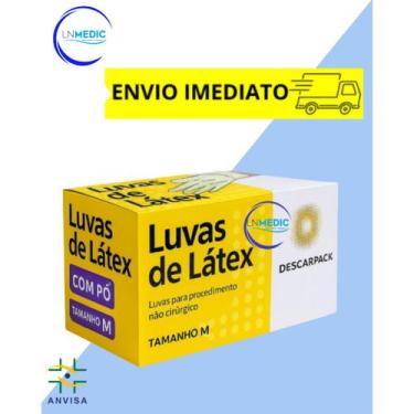 Imagem de Luvas Procedimento Látex Com Pó Tamanho M. - Descarpack