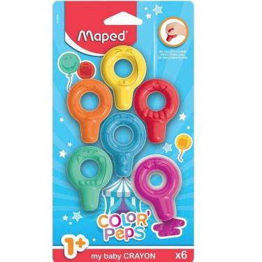 Imagem de Giz De Cera Colorpeps Baby 6 Cores 863806