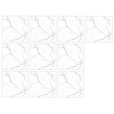 Imagem de Placa Adesiva Marmore 3d Kit 10 Uni Papel De Parede Autocolante Obra Reforma Decoraçao Casa Banheiro Cozinha Varanda