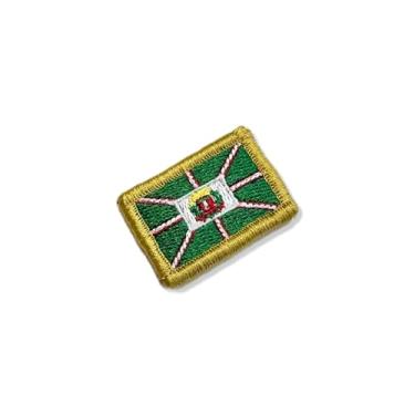 Imagem de BC0001-031 Bandeira Curitiba Patch Bordado 3,8×2,5cm (B-Fecho de contato.)