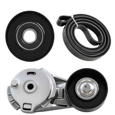 Imagem de Kit de componentes tensores de correia de transmissão Serpentine 90K-38178 para Saab 9-7X 2005-2009 para Oldsmobile Bravada 2002-2004 para Isuzu Ascender 2003-2008 para Gmc Envoy 2002-2009 K060911 3