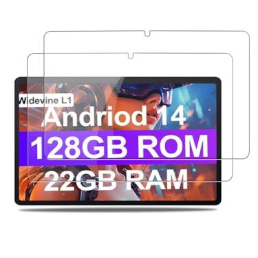 Imagem de NOUKAJU Protetor de tela para ZIOVO Z168 25.7 cm, vidro temperado HD, dureza 9h, arranhões, anti-impressão digital, protetor de filme de vidro temperado para tablet ZIOVO Z168 [2 unidades]