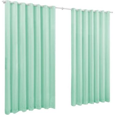 Imagem de Cortina Para Sala Quarto Cortinados Varão 2,70 x 2,50 Roma Oxford Vinh